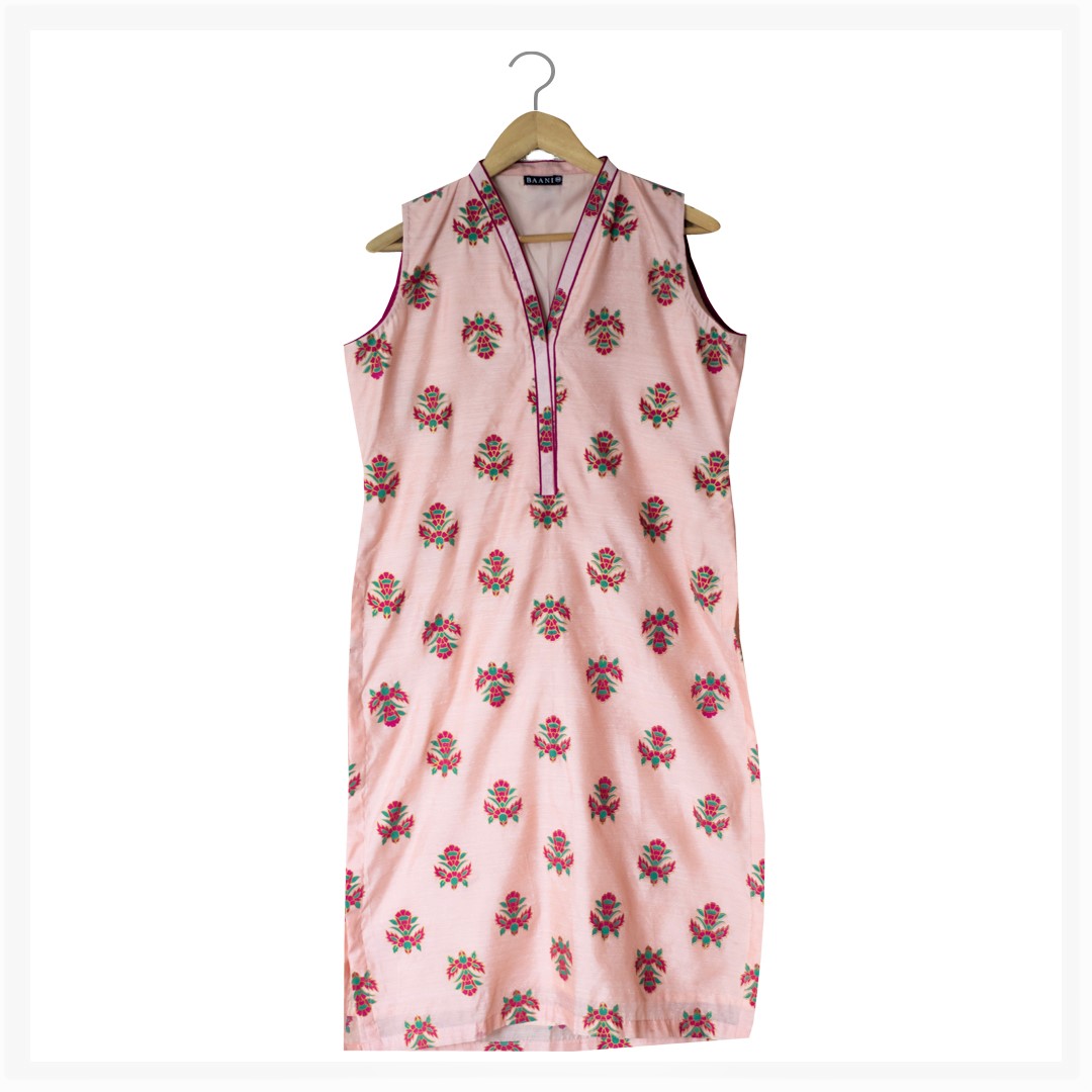 2-Piece Screen Printed Suit (Pink) - Image 4