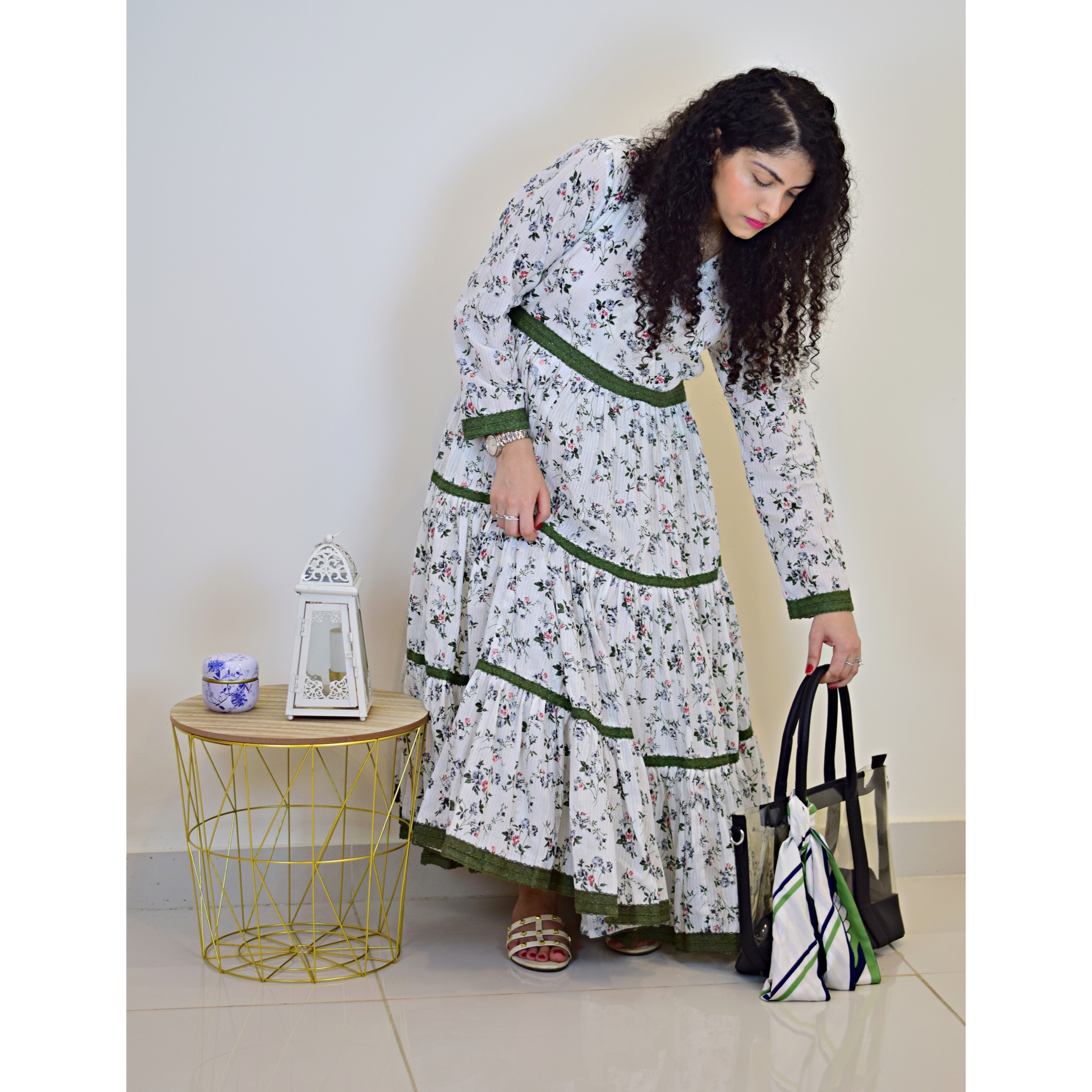 Floral Print Maxi Dress - Image 6
