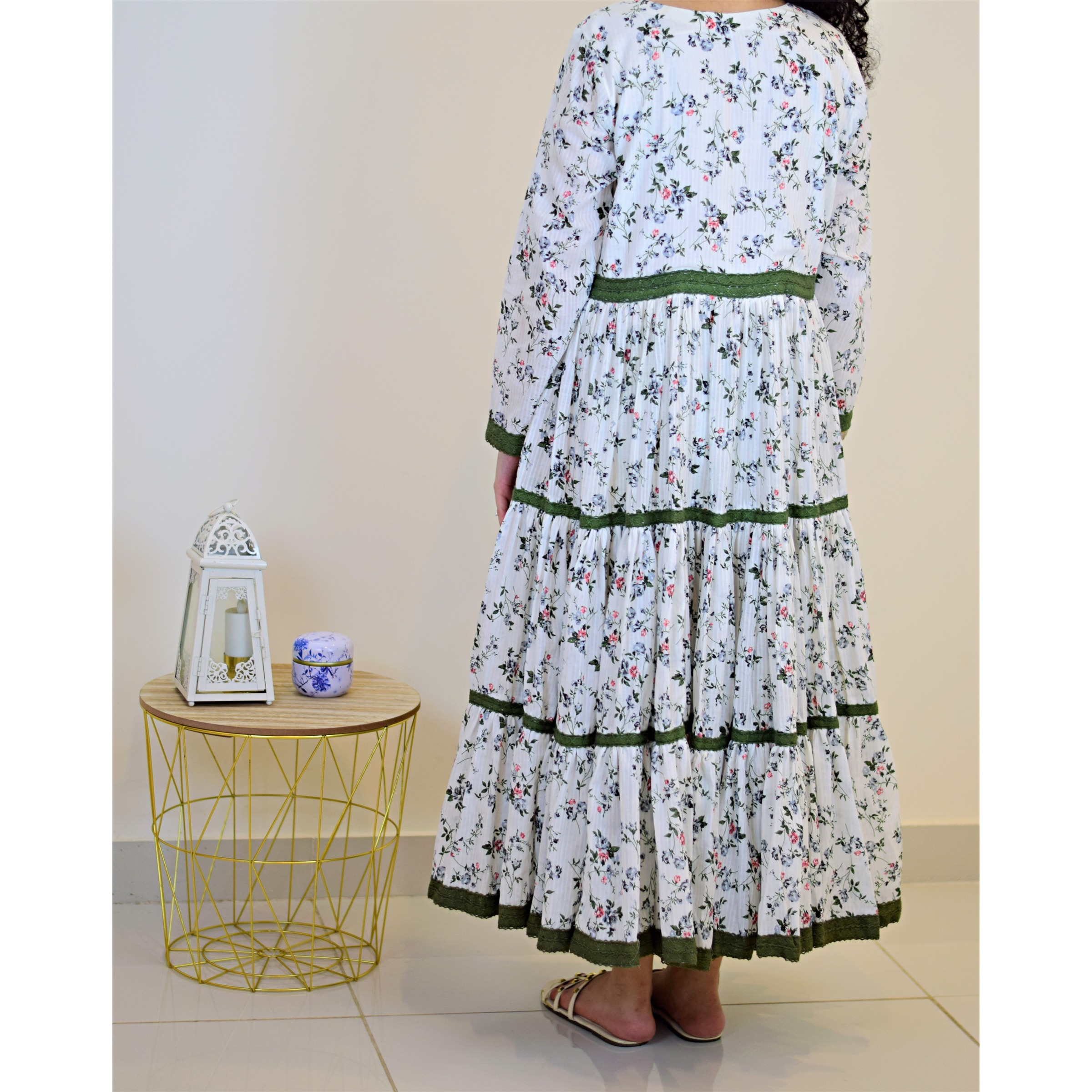 Floral Print Maxi Dress - Image 9