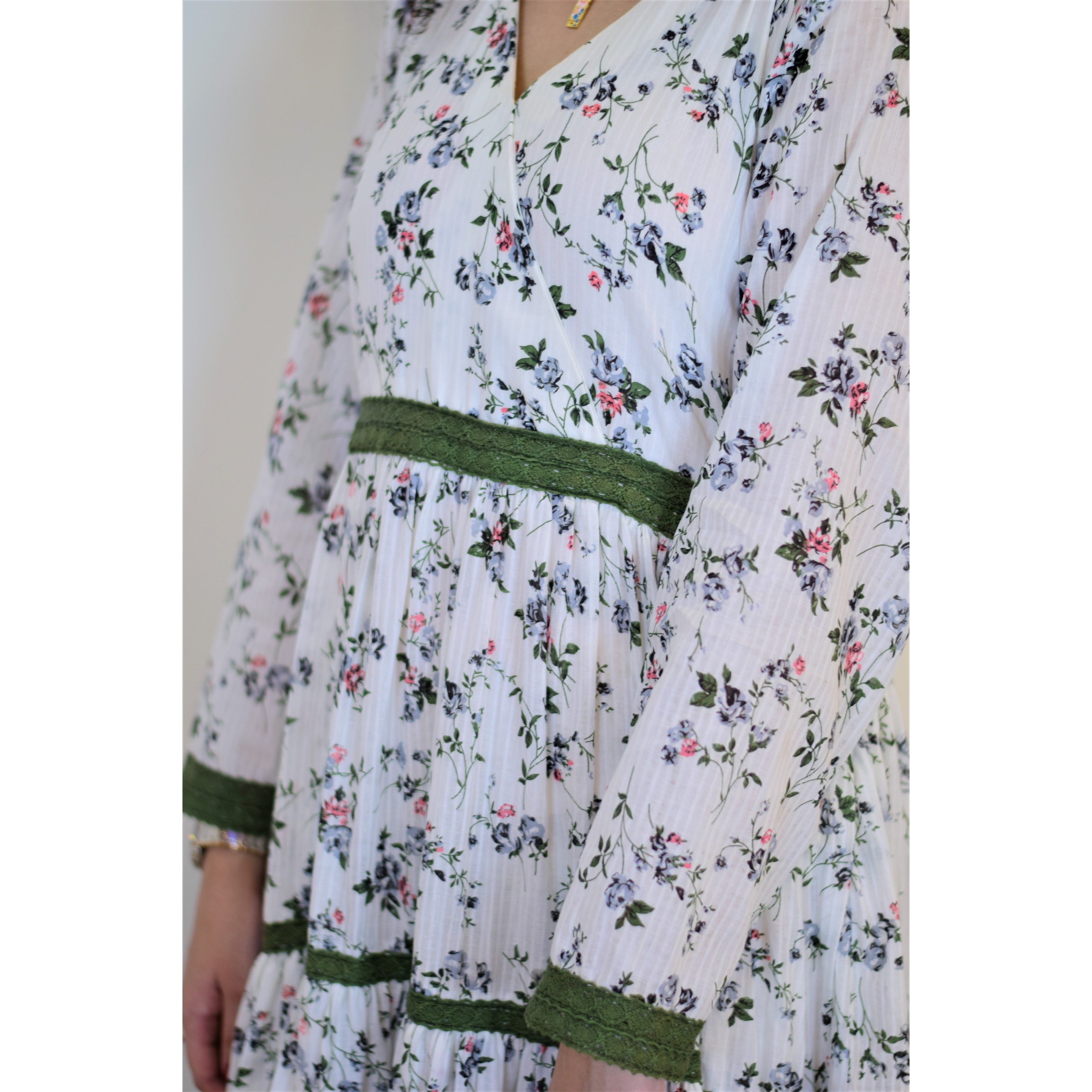 Floral Print Maxi Dress - Image 7