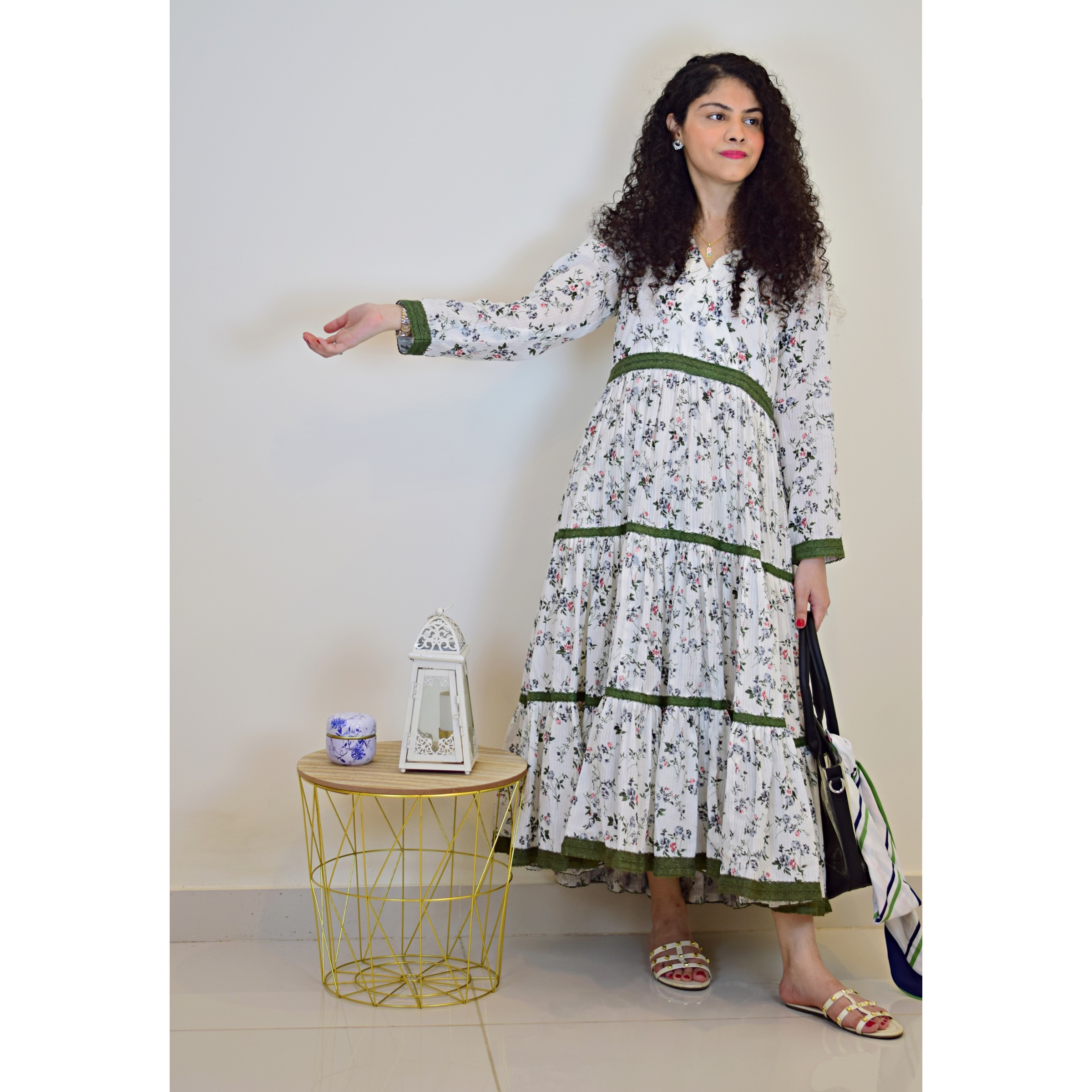 Floral Print Maxi Dress - Image 5