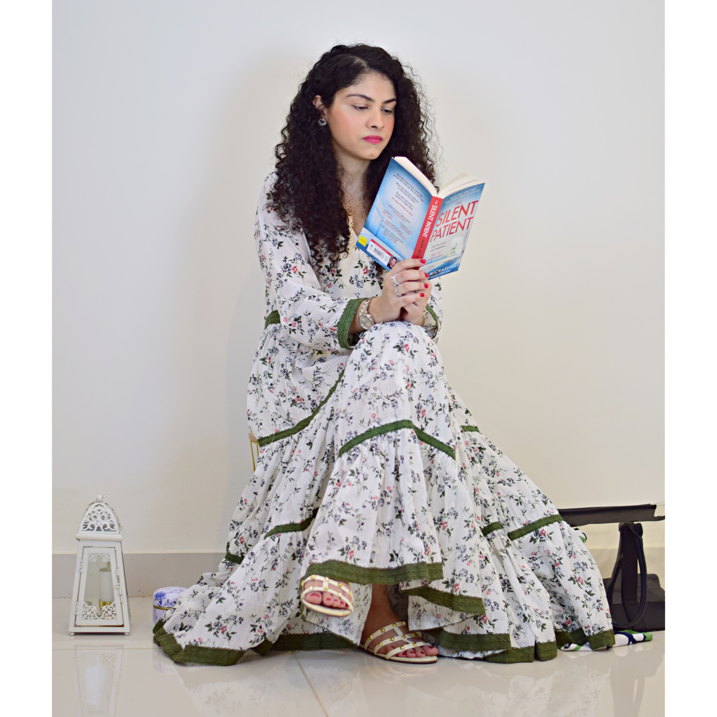 Floral Print Maxi Dress - Image 4