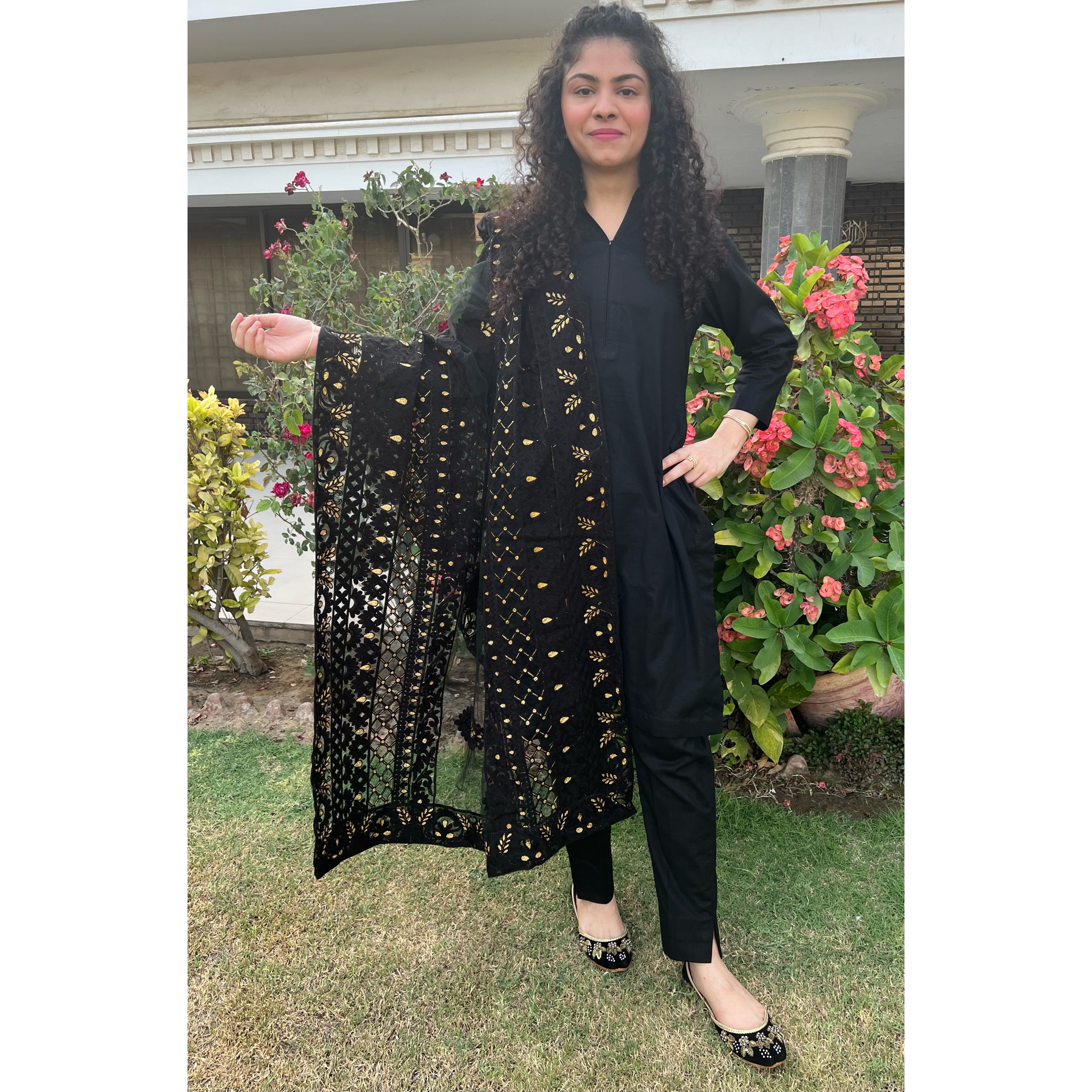 Net Dupatta