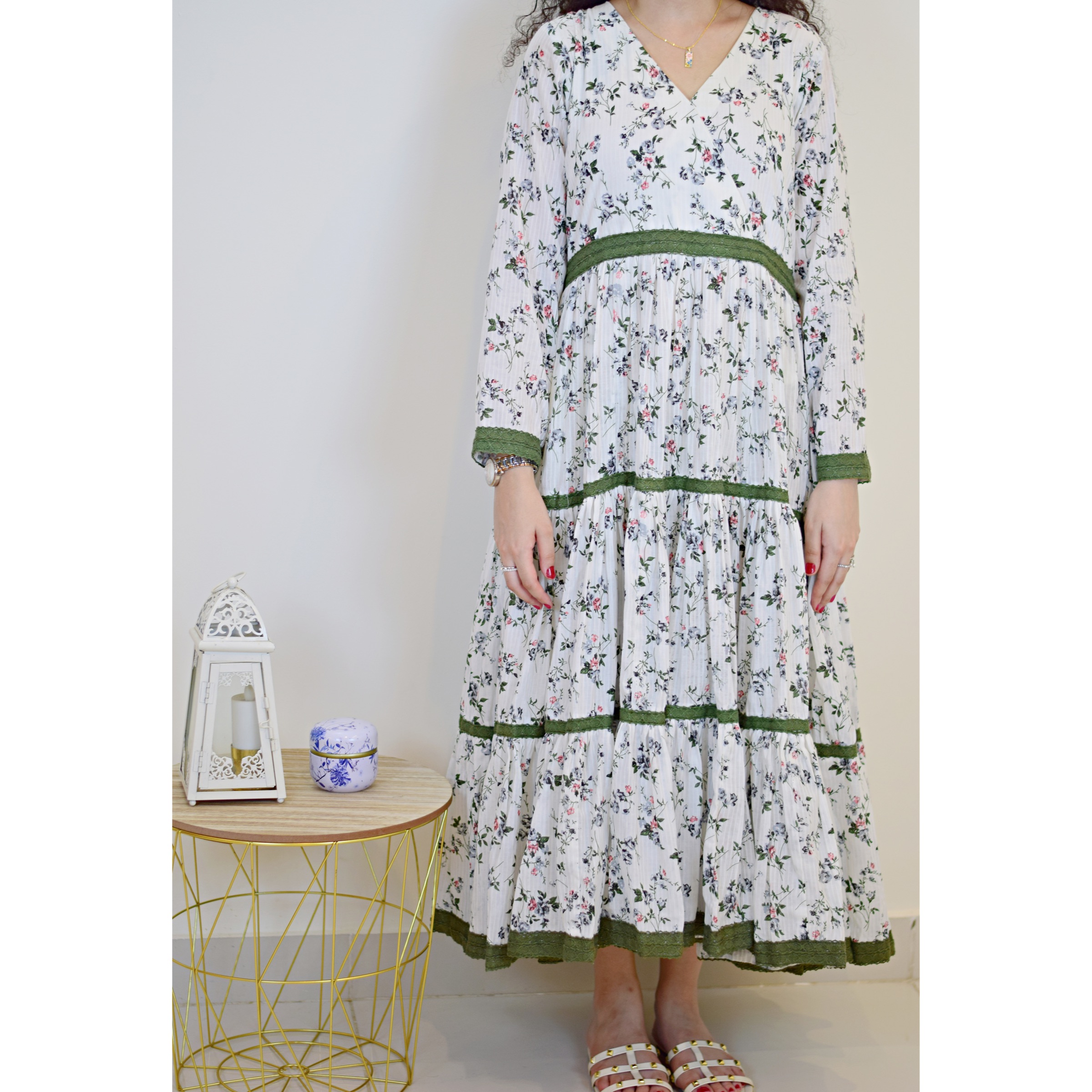Floral Print Maxi Dress - Image 8