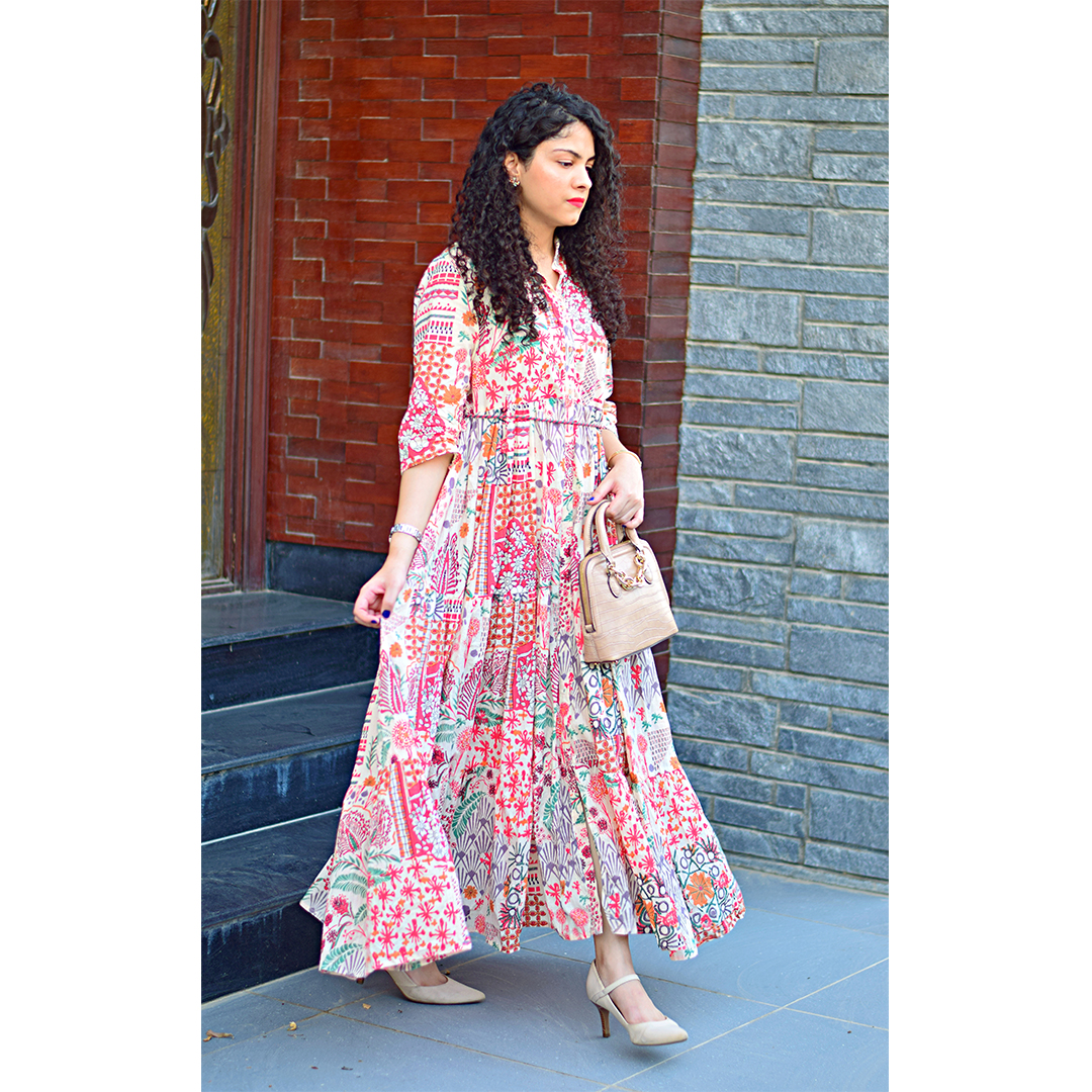 Floral Maxi Dress - Image 2