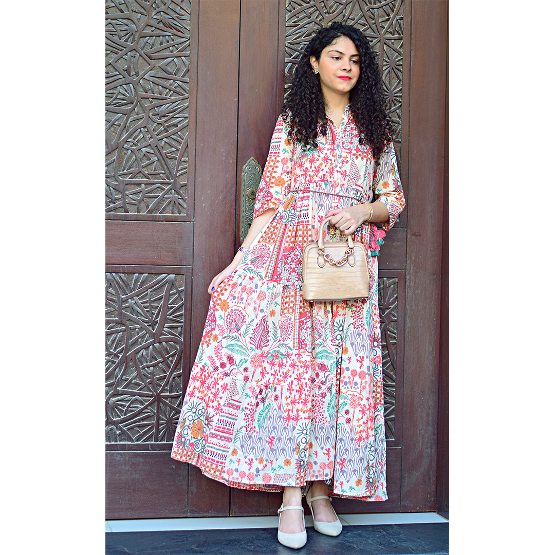 Floral Maxi Dress - Image 3